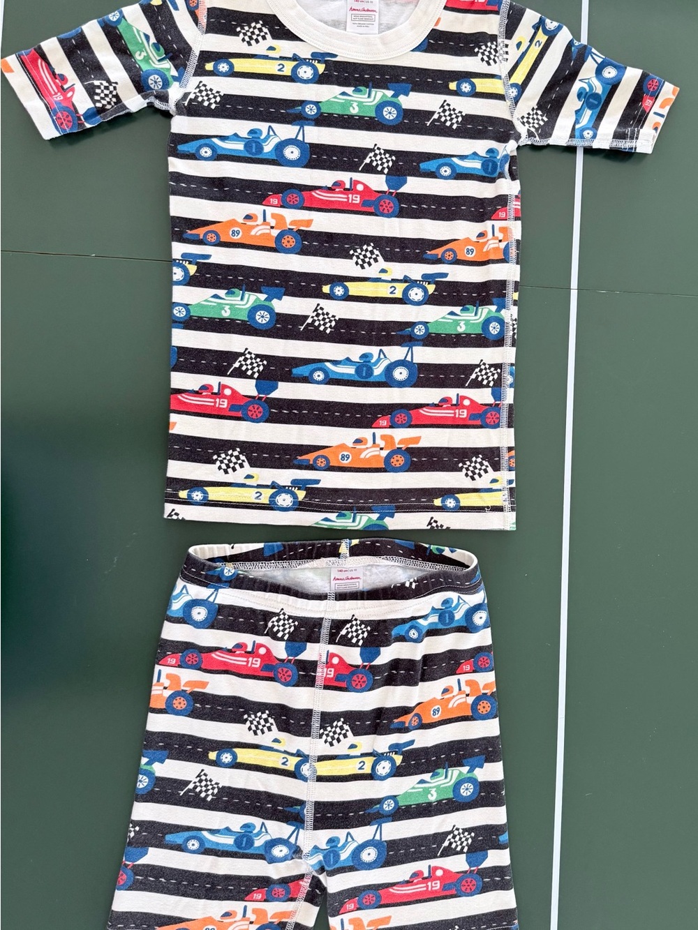 Size 10 Hanna Andersson Short Pajama Set